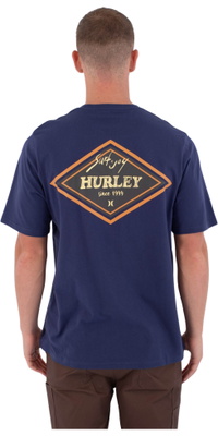 2026 Hurley Mens Printing Press Samp T-Shirt MTSEUED0017431 - Destroyer