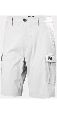 2026 Helly Hansen Mens Quickdry 11 Cargo Shorts 34537 - Grey Fog