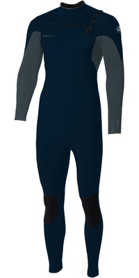 2026 ONeill Junior Epic 4/3mm Chest Zip Wetsuit 5655 - Abyss / Shade / Abyss