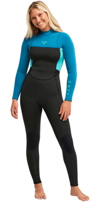 2026 Roxy Womens Prologue+ 3/2mm Back Zip Wetsuit 26BW213514 - Baltic