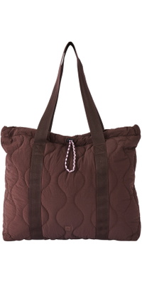 2026 Rip Curl Womens Bilbao Cinch Tote Bag 03VWSB - Dark Plum