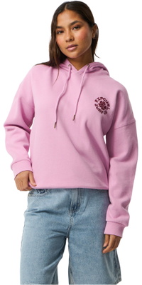 2026 Rip Curl Womens Party Wave Logo Hoodie 0EBWFL - Lilac