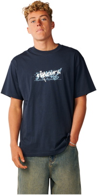 2026 Rip Curl Mens Archive Mashup T-Shirt 130MTE - Dark Navy