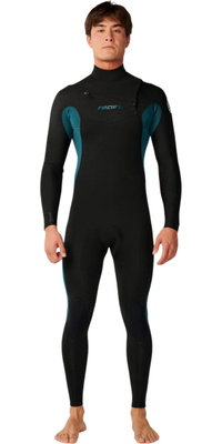 2026 Rip Curl Mens Dawn Patrol 5/3mm Chest Zip Wetsuit 16PMFS - Green