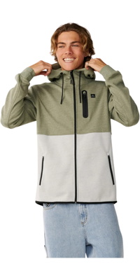 2026 Rip Curl Mens Departed Bonded Anti-Series Fleece CFEDB9 - Green