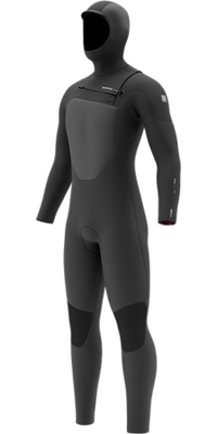2026 Mystic Mens Voltt 6/4/3mm Chest Zip Hooded Wetsuit 35000.270000 - Black