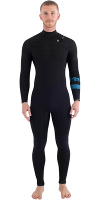 2026 Hurley Mens Advant 4/3mm Chest Zip Wetsuit MFS0013423 - Black1