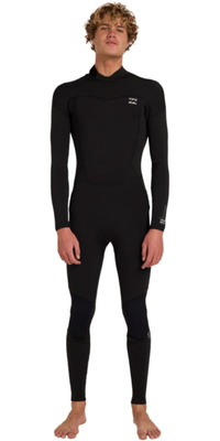 2026 Billabong Mens Absolute Core 4/3mm Back Zip Wetsuit ABYW100288 - Black