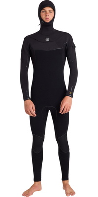 2026 Billabong Mens Furnace Ultra Gullwing 5/4mm Hooded Wetsuit ABYW200125 - Black