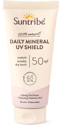 2026 Suntribe Organic Mineral UV Shield SPF 50 STSSUV