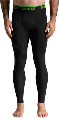 2026 2XU Mens Refresh Recovery Comp Tights MA4419B - Black / Nero