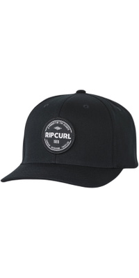 Rip Curl Mens Stapler 2.0 Snapback Cap 1LYMHE - Black
