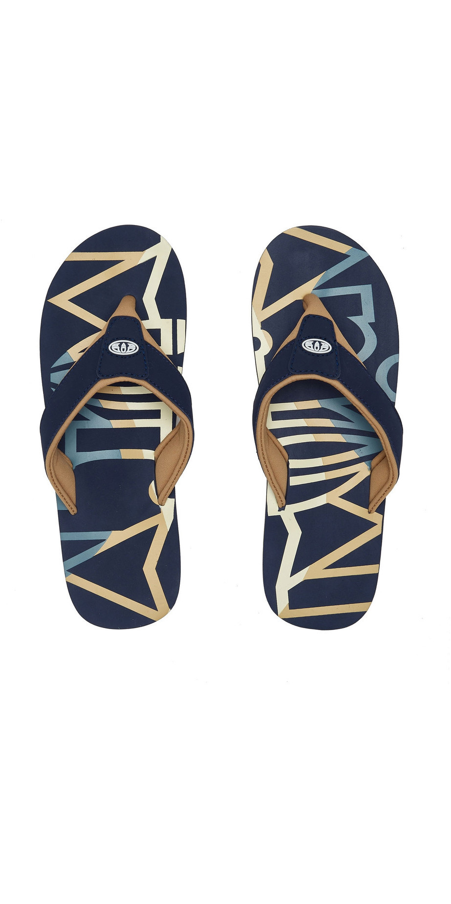 2020 Animal Mens Bazil Logo Flip Flop Sandals FM0SS002 - Indigo Blue -  Accessories | Wetsuit Outlet