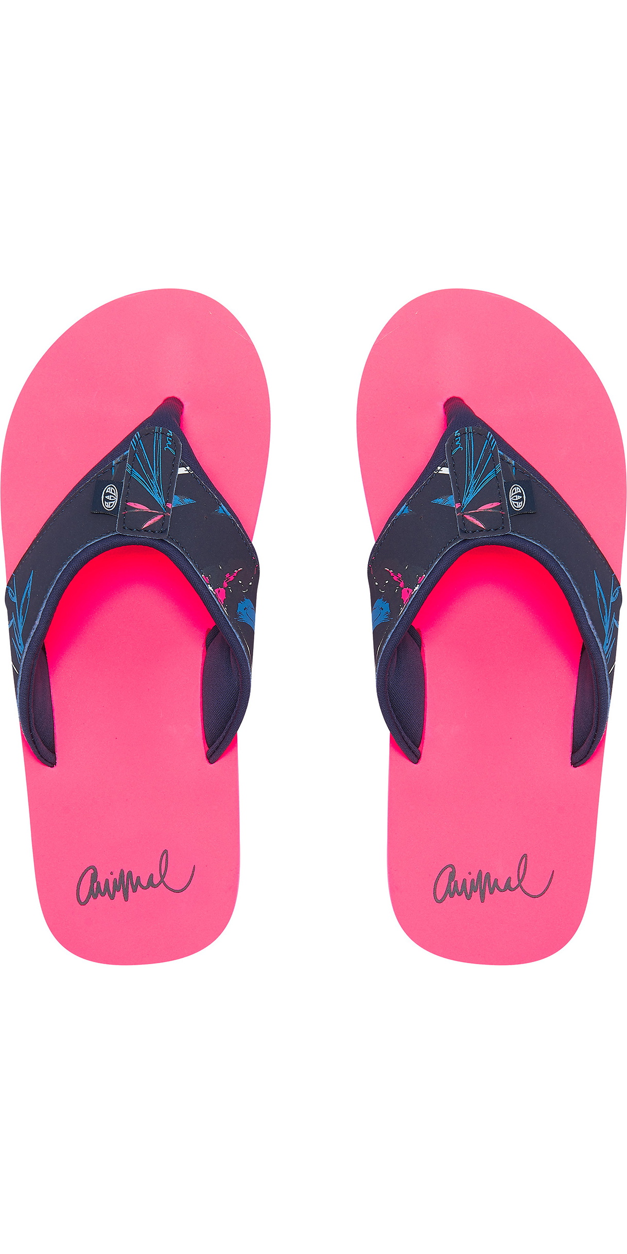 women's animal flip flops