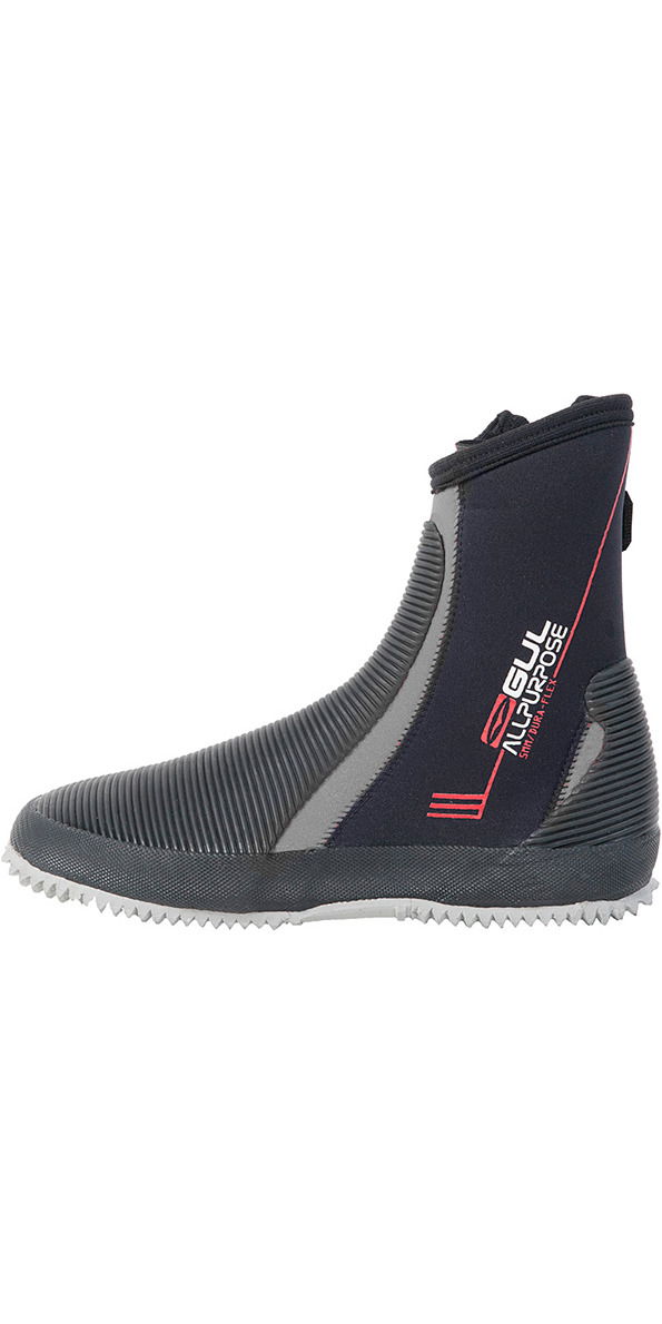 2018 Gul All Purpose 5mm wetsuit Boots Black / Grey BO1276