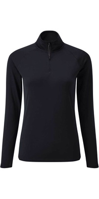 2026 Gill Womens UV Tec Long Sleeve Zip Tee UV009W - Navy