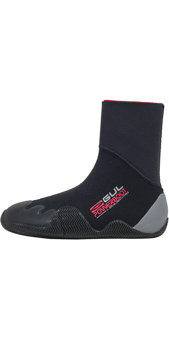 2018 Gul JUNIOR Power 5mm wetsuit Boot BO1264 Black / Grey