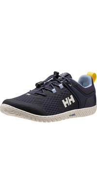 2026 Helly Hansen Womens HP Foil V2 Sailing Shoes 11709 - Navy / Off White