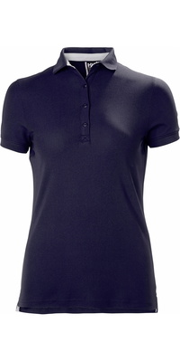 2026 Helly Hansen Womens Crewline Polo Shirt Navy 53049