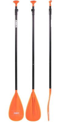 2026 Jobe Aluminium 3-Piece SUP Paddle 486721018 - Orange