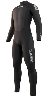 Mystic Mens Star 3/2mm Back Zip Wetsuit 210311 - Black