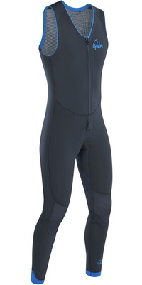 2026 Palm Blaze 3mm GBS Front Zip Long John Wetsuit 12230 - Jet Grey