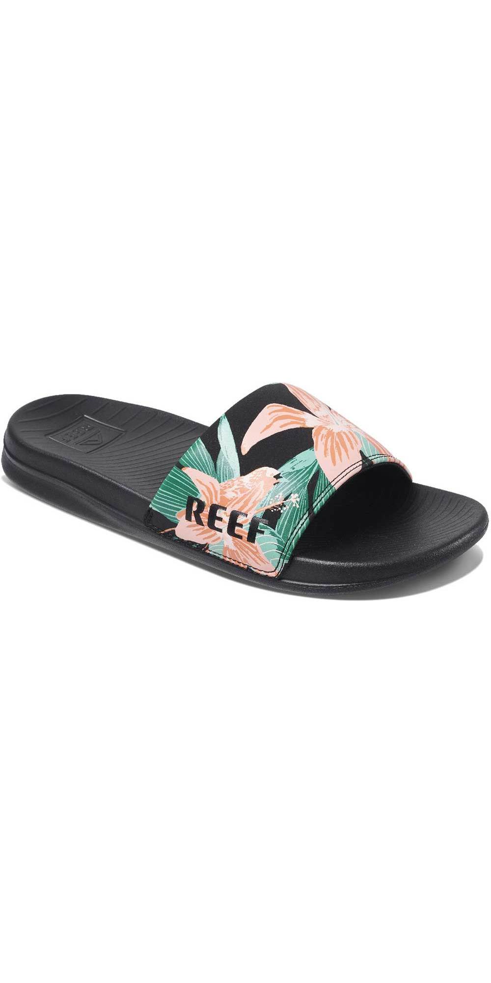2020 Reef Womens One Slide Sandals RF0A3YN7 Hibiscus