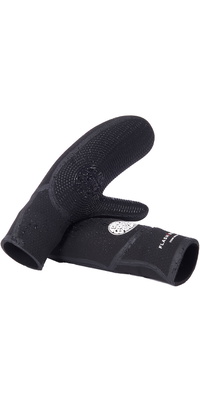 2026 Rip Curl Flashbomb 7/5mm Mitten Glove WGLYFF - Black