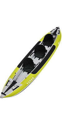 2026 Z-Pro Tango 3 Man Inflatable Kayak TA300 GREEN - Kayak Only
