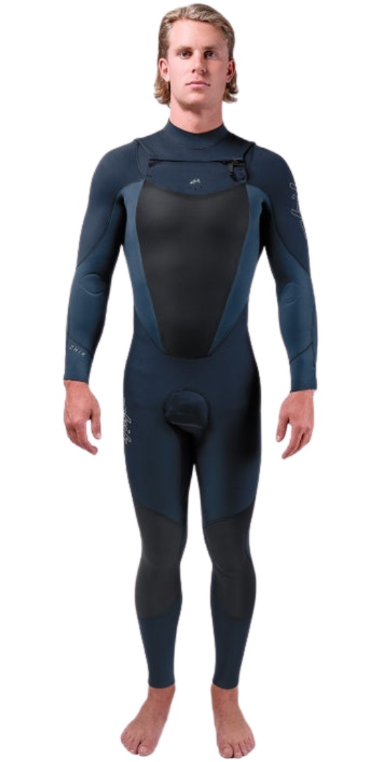 Zhik Mens Viento 3/2mm Chest Zip Wetsuit STM-2400-M-BLU - Blue ...