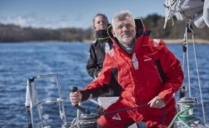 man in sailing gear