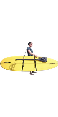 2026 Northcore Deluxe SUP / Surfboard Carry Sling NOCO16B - Black