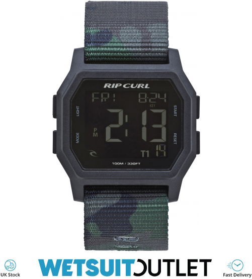 rip curl atom webbing digital watch