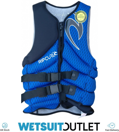 Rip Curl Flashbomb Buoyancy PFD3 Wake Vest Blue WKE4BM