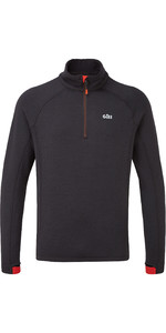 2021 Gill Mens OS Thermal Zip Neck Top Graphite 1081