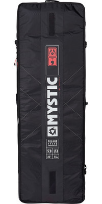 2023 Mystic Gearbox Square Board Bag 5'8 Black 190057