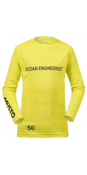 Musto Junior Insignia Dinghy Long Sleeve T-Shirt SULPHUR SPRING KS007J0