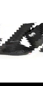 Rip Curl Junior Dawn Patrol 3mm Zipped Round Toe Boots BLACK WBO5AJ