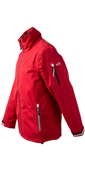 Gill Men's Crew Jacket in Red 1041 - Sailing - Sailing - Yacht ...