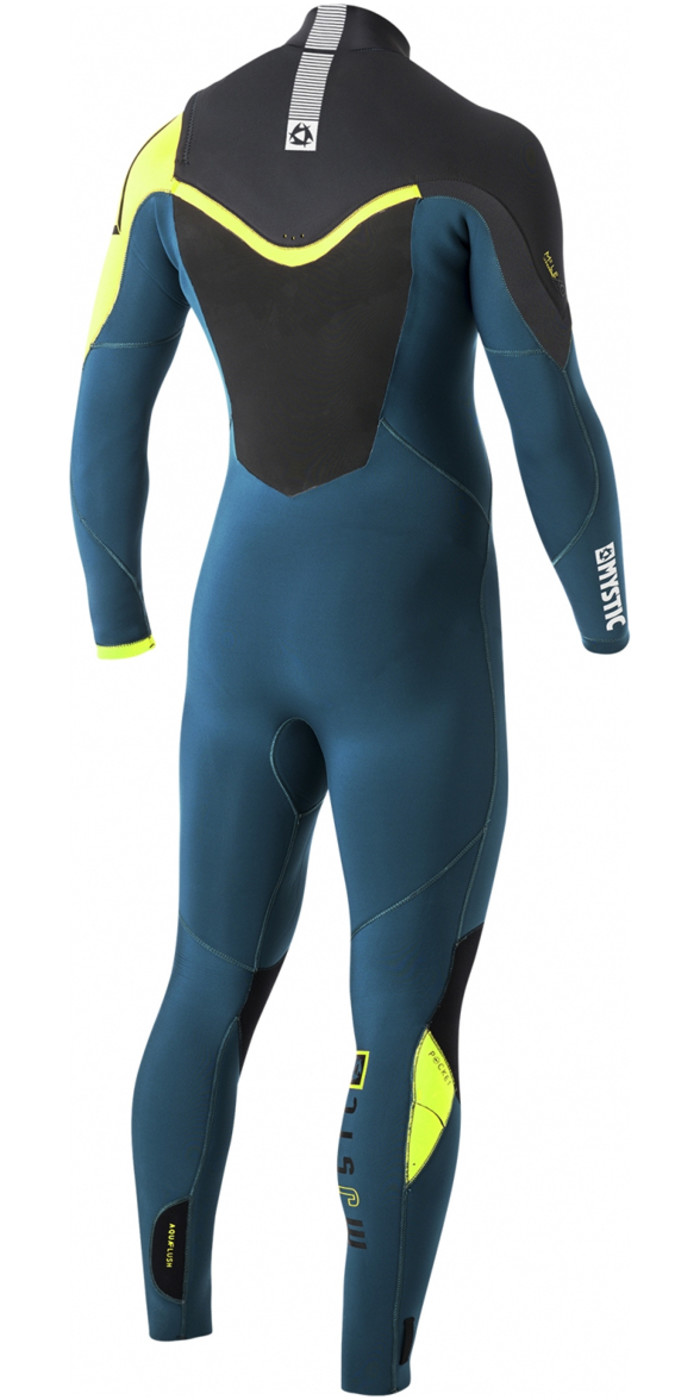 Mystic Majestic 4/3mm GBS Chest Zip Wetsuit LIME 170015 Wetsuits 4mm Wetsuits Wetsuit Outlet