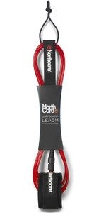 2022 Northcore 6mm Surfboard Leash 8FT - RED NOCO56D
