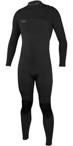 2022 O'Neill HyperFreak Comp 4/3mm Zipperless Wetsuit BLACK 4971