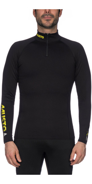 2019 Musto Championship Hydrothermal 1/2 Zip Top Black SUTS007