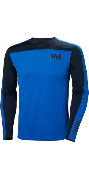 2019 Helly Hansen HH Lifa Active Light LS Baselayer Olympian Blue 49331