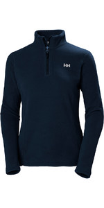 2023 Helly Hansen Womens Daybreaker 1/2 Zip Fleece Navy 50845