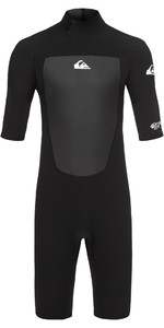 2021 Quiksilver Junior Prologue 2mm Shorty Wetsuit Black EQBW503008