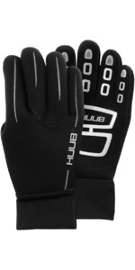 2021 Huub 3mm Wetsuit Swim Gloves A2-SG19 - Black / Silver