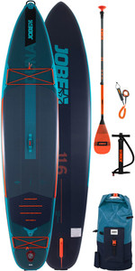 2022 Jobe Duna 11'6 Inflatable SUP Package - Board, Paddle, Bag, Pump & Leash 486421004