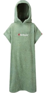 2022 Northcore Kids Beach Basha Changing Robe / Poncho NOCO24 - Green