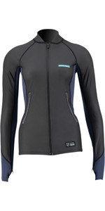 2021 Prolimit Womens 1.5mm Loose Fit Splash Wetsuit SUP Top 14710 - Slate / Black